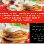 Sügise sünnipäeva ja vanavanemate päeva tähistame lasteaias