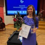 Palju õnne, Kristi Lõbu, Avinurme lasteaia inglise keele ringi juhendaja! Rõõmustame koos sinuga!💐💐💐